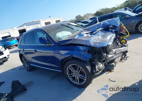 2013 Audi Q5 2.0T Premium from USA, damaged, VIN WA1LFBFP8DA072733